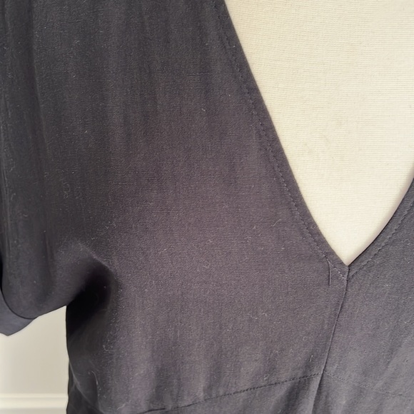 Zara Linen Midi Dress - Picture 2 of 7